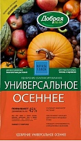 Добрая Сила Удобрение сухое Универсальное осеннее 0,9кг