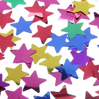 Конфетти Звездочки 15г микс