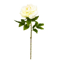 Пион одиночный искусственный h71см белый