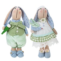 Мягкая игрушка Заяц в ассортименте, h35см