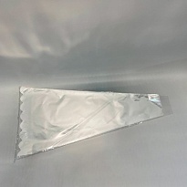 Пакет конус 40/80 прозрачный/прозрачный 