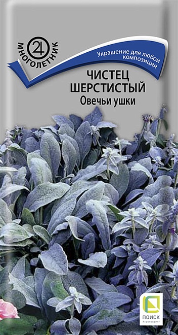 Чистец (Стахис) шерстистый Овечьи ушки 0,1г /Поиск