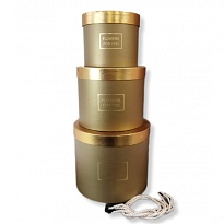 Коробка шляпная For you d20,7*h17см бронзовый