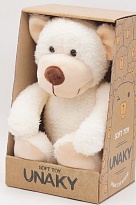 Мягкая игрушка Медведь Ахмед с шариками для мелкой моторики h23см инд.упак