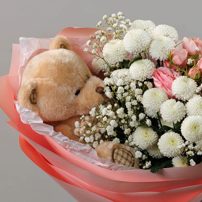 Букет детский "Мишутка"