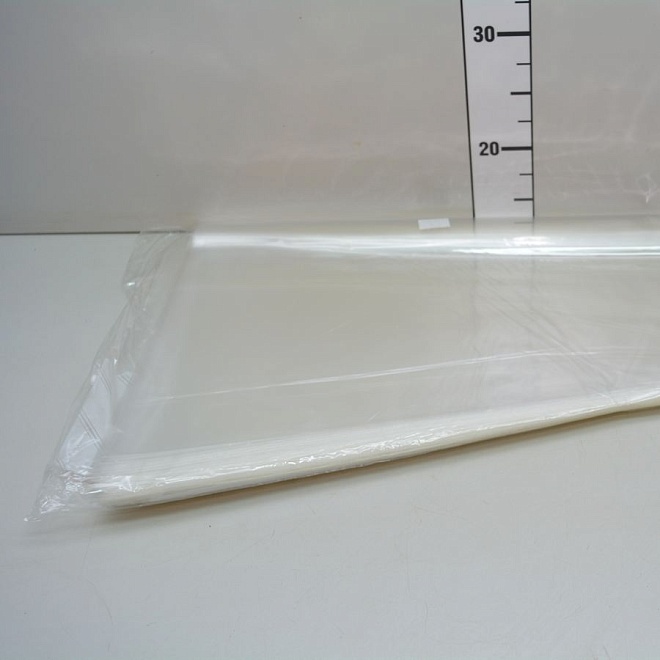 Пакет конус 60/70 прозрачный/прозрачный необрезной