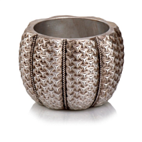 Кашпо Polnix Rustic d16 h13см керамика розовое золото