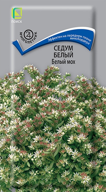 Седум (Очиток) белый Белый мох 0,01г /Поиск