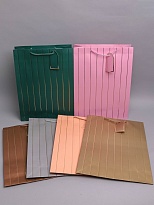 Пакет подарочный 26*32*12см микс