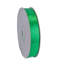 Лента атласная 12мм*25ярд зеленый