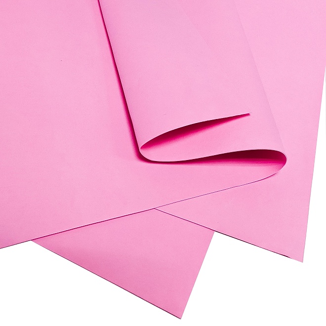 Фоамиран 60*70см 1мм розовый