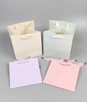 Пакет подарочный 25*25*25см Люкс микс