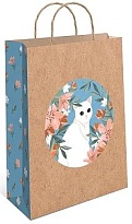 Пакет подарочный 26*32*12см кошка
