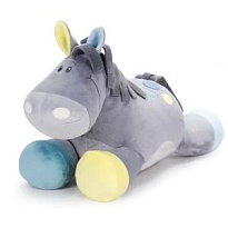 Мягкая игрушка KULT Лошадка Тема h40см серый
