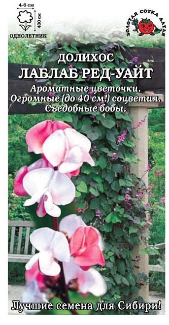 Долихос Лаблаб Ред уайт 3шт /ЗС