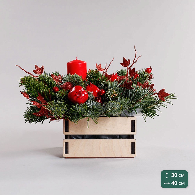 Композиция новогодняя "Рождество"