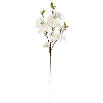 Вишня искусственная h88см белый