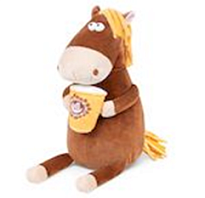 Мягкая игрушка Коняш Кофемэн h27см
