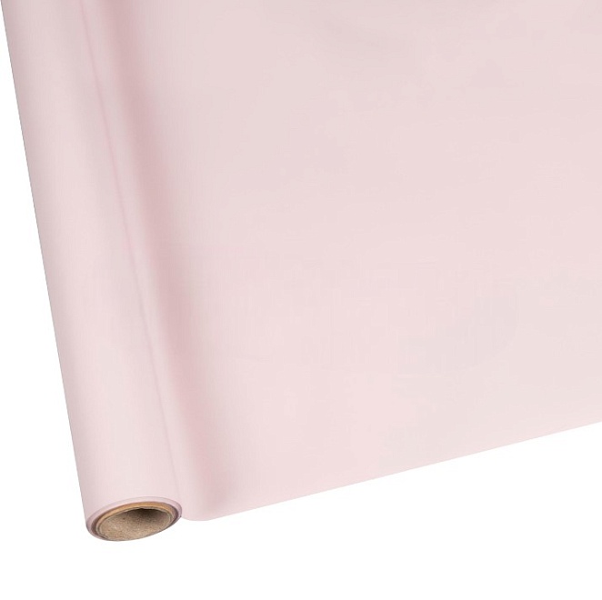 Пленка матовая 50см*10м 50мкр розово-бежевый