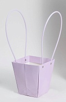Пакет для цветов 6,5*9*10см лавандовый 
