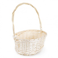 Корзина (ива) d33*23*h15*h17*hh40см овал натуральный