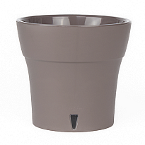 Горшок Дали Софт d11 h9,7см 0,6л с вкладкой пластик шаде