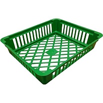Корзина для луковичных 29,5*24,5см зеленый