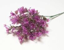 Цветы искусственные 5 веток h34см сиреневый