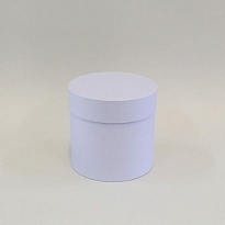 Коробка шляпная с крышкой d30*h30см лиловый