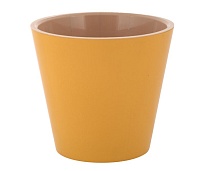 Горшок London d28 h25,3см 10,5л с вкладкой пластик спелая груша