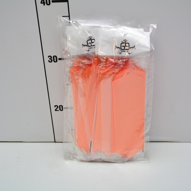 Бант шар 50мм однотонный оранжевый