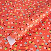 Бумага дизайнерская 70*100см 10л Гирлянда