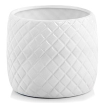 Кашпо Polnix Barcelona d15 h13см керамика белый