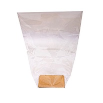 Пакет на жестком дне №2 11х17х54,5см Строчка прозрачный 