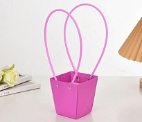 Пакет для цветов 6,5*9*10см лиловый