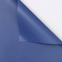 Пленка матовая 57*57см Монако 20 листов синяя гавань