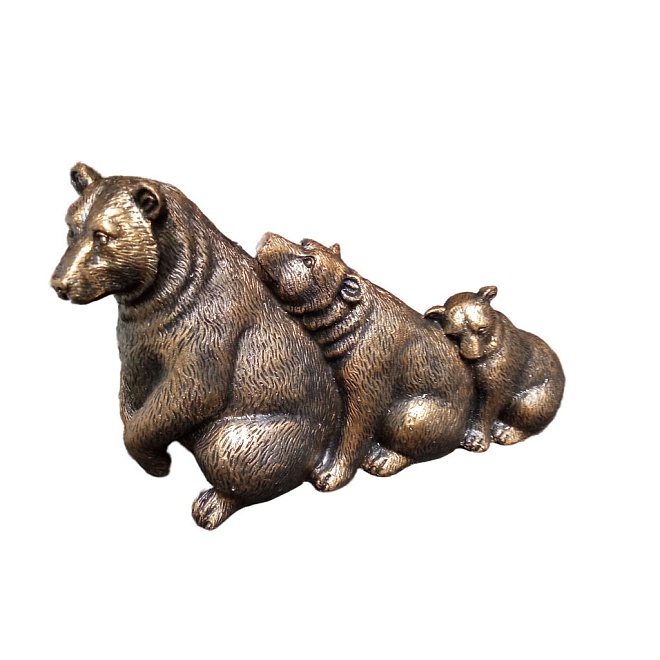 Три медведя h30см