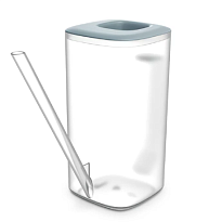 Лейка Tubi 1,6л пластик прозрачный серый