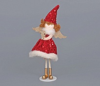 Изделие декоративное Фея h22см красный