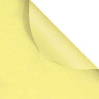 Пленка матовая 57*57см Монако 20 листов пастельно-желтый