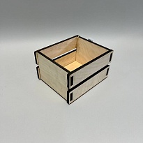 Ящик декоративный 16*13,5*9,5см натуральный