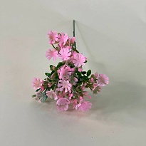 Цветы искусственные h19см розовый