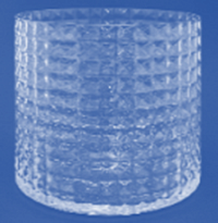 Ваза из стекла Эмилия d20*h19,5см 5л декоративная 