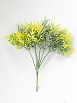 Зелень букет искусственный туи h20см желто-зеленый