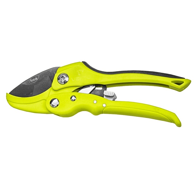 Секатор Listok Профи упорный 