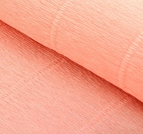 Бумага гофрированная розово-персиковый №548, 180г/м2, 50*250см 