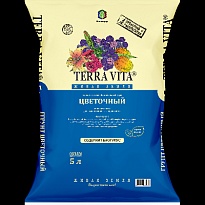 Грунт Живая земля цветочная 5л