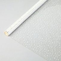 Пленка прозрачная 70см 400г Мошка белый